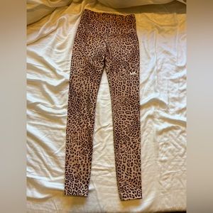 RVCA cheetah leggings